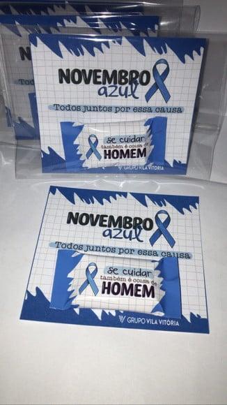 Cartão de Agradecimento com Balinha Personalizada