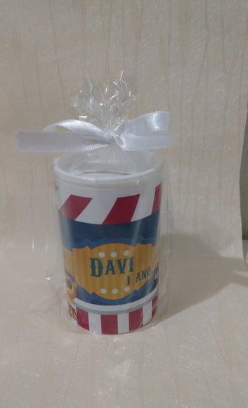 Cofrinho Personalizado Circo Menino