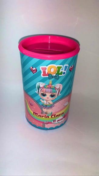 Cofrinho Personalizado Lol