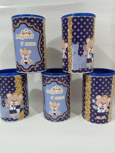 Cofrinho Personalizado Urso Principe