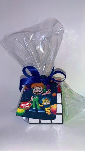 Cubo Mágico Personalizado Gato Galáctico