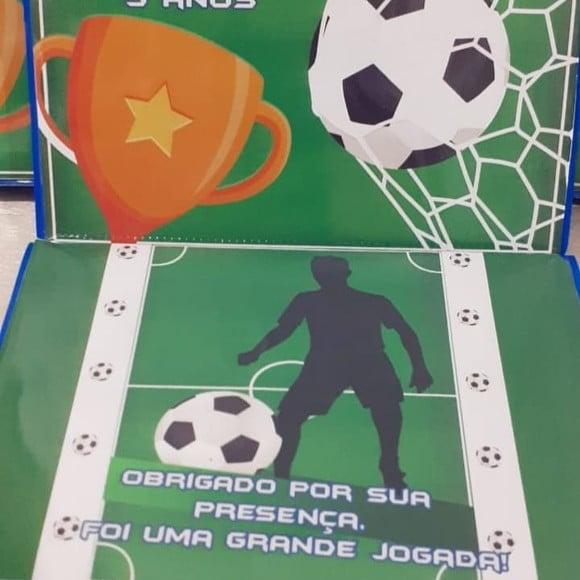 Estojo de Pintura Aquarela Futebol