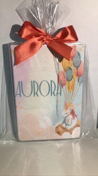 Estojo de Pintura Aquarela Unicornio