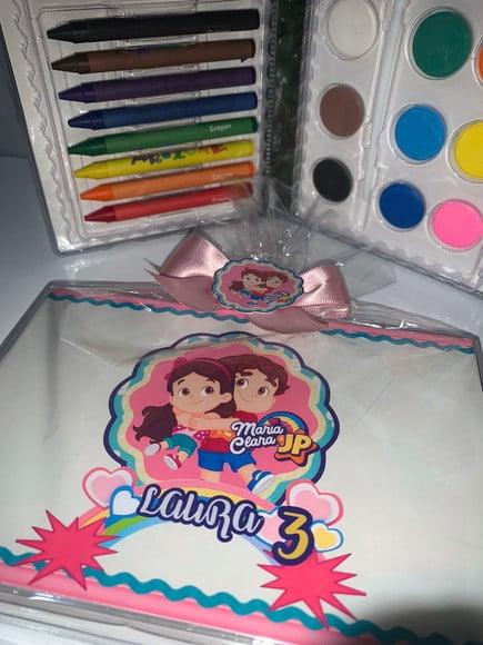 Estojo de Pintura Personalizado Maria Clara e Jp