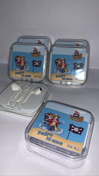 Fone de Ouvido Personaizado One Piece