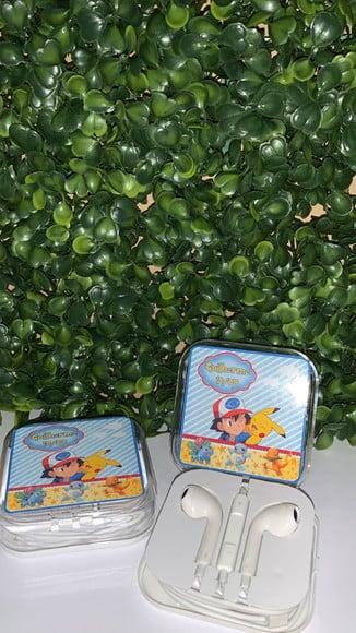 Fone de Ouvido Personalizado Pokemon