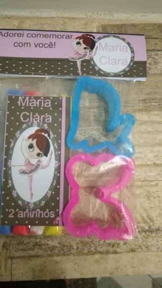 Kit Massinha e Molde Bailarina