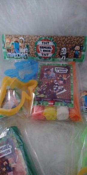 Kit Massinha e Molde Minecraft
