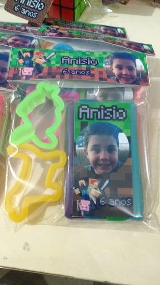 Kit Massinha e Molde Minecraft