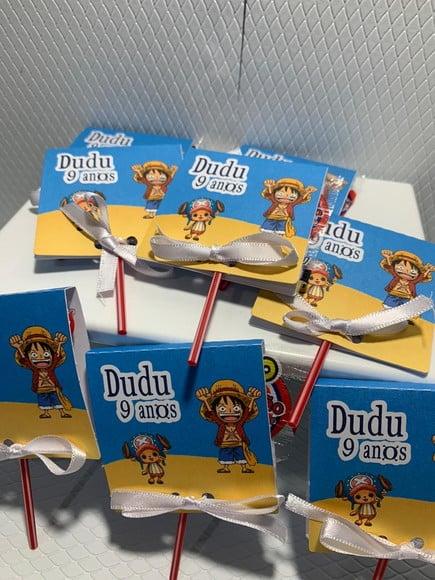 Pirulitos Personalizados One Piece