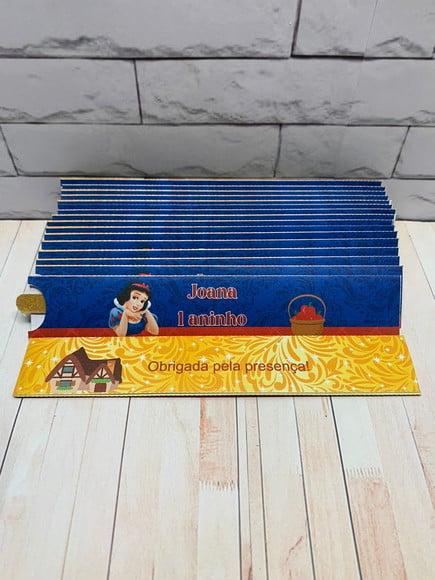 Porta Lixa de Unha Branca de Neve