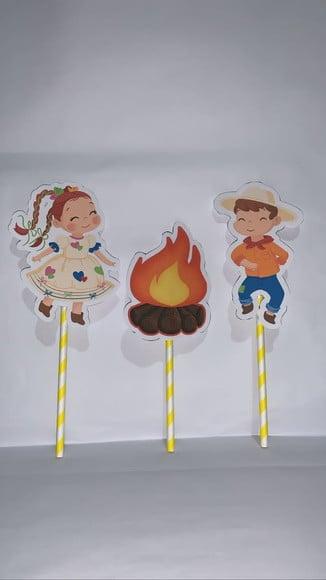 Topo de Bolo Festa Junina