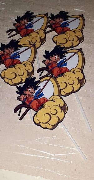 Toppers para Docinhos Dragon Ball Z