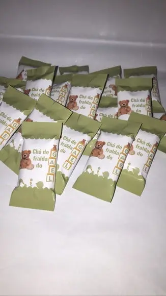 Balinha Personalizada Chá de Fralda