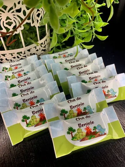 Balinha Personalizada Dinosauro Baby