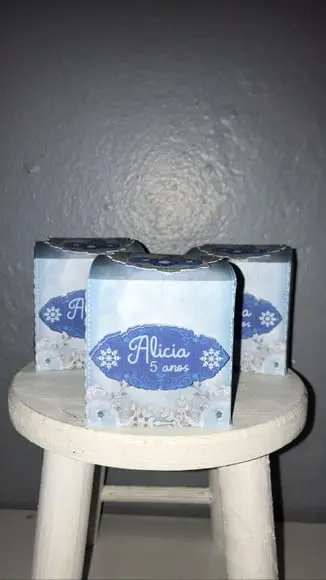 Caixa Cubo Frozen