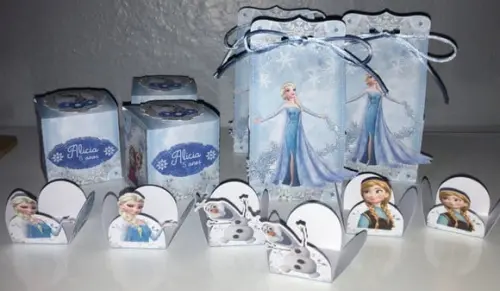 Caixa Cubo Frozen