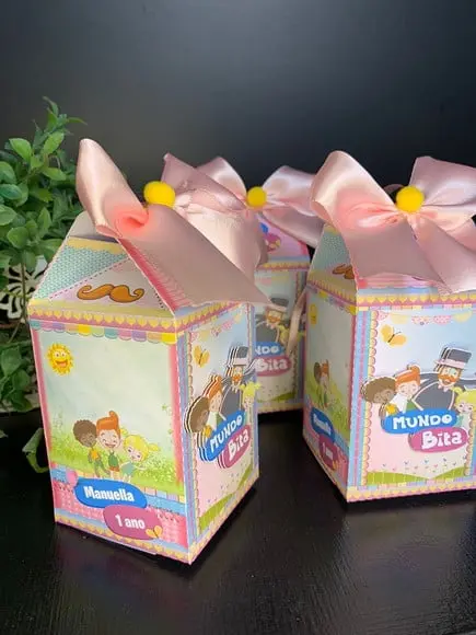 Caixa Milk Mundo Bita