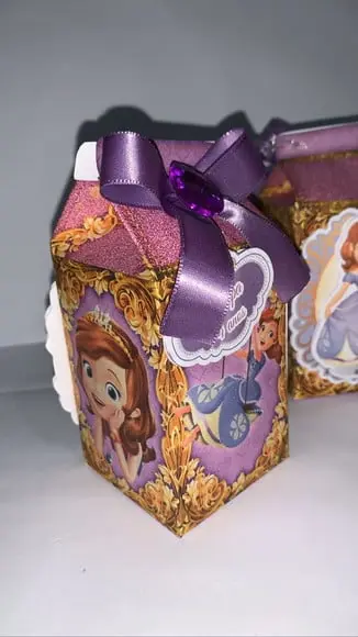 Caixa Milk Princesa