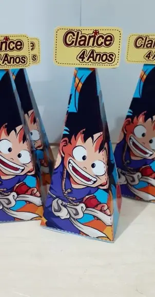 Caixa Pirâmide Dragon Ball Z
