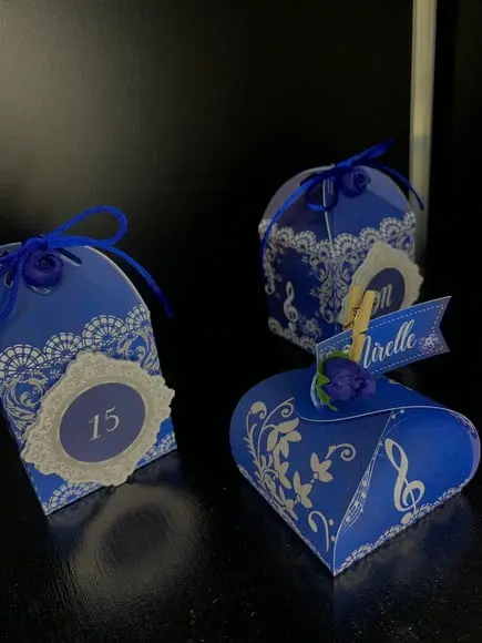 Caixa Porta Bombom 15 Anos