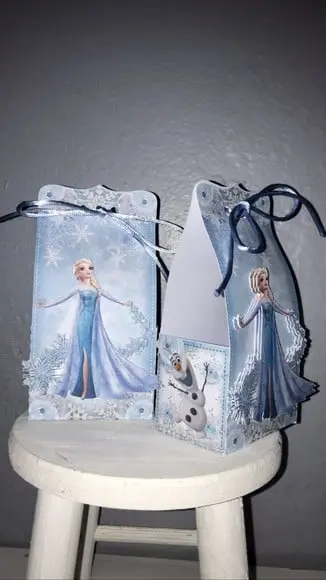 Caixa Saquinho Frozen