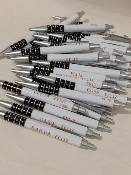 Caneta Personalizada Feliz Ano Novo
