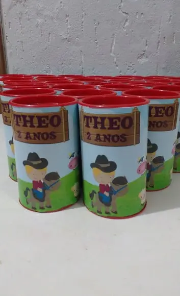 Cofrinho Personalizado Fazendinha