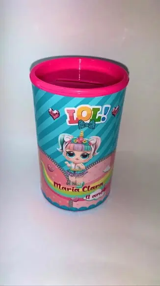 Cofrinho Personalizado Lol