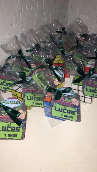 Cubo Mágico Personalizado Minecraft