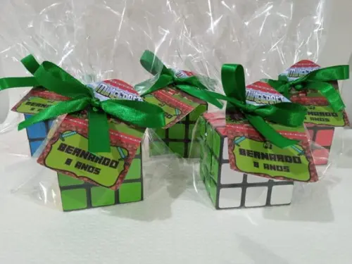 Cubo Mágico Personalizado Minecraft