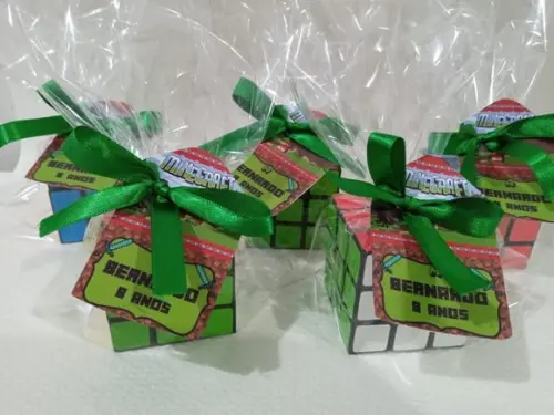 Cubo Mágico Personalizado Minecraft