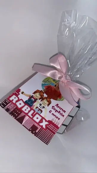 Cubo Mágico Personalizado Roblox Menina