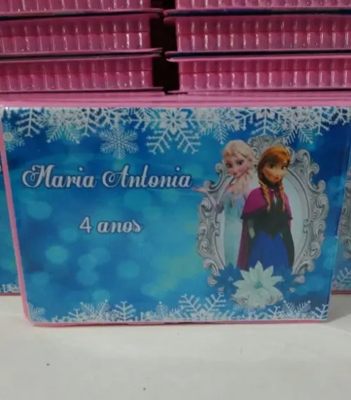 Estojo de Pintura Aquarela Frozen