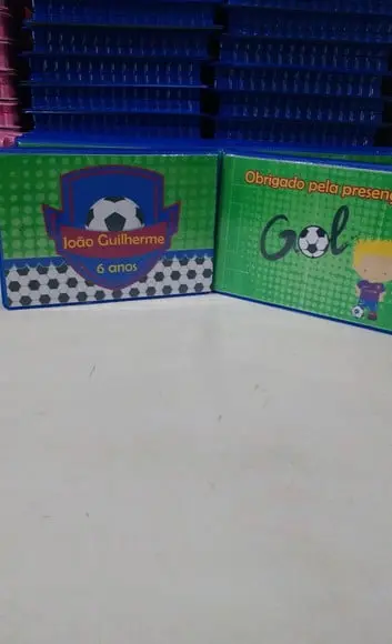 Estojo de Pintura Aquarela Futebol