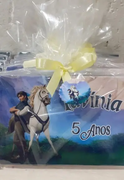 Estojo de Pintura Aquarela Rapunzel