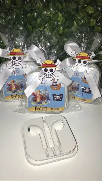 Fone de Ouvido Personaizado One Piece