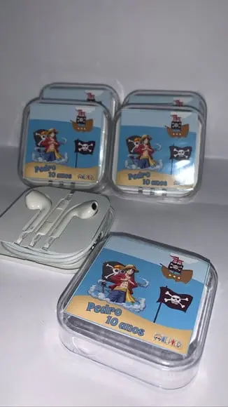 Fone de Ouvido Personaizado One Piece