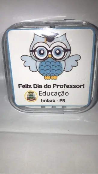 Fone de Ouvido Personalizado Dia dos Professores