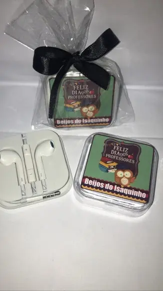 Fone de Ouvido Personalizado Dia dos Professores