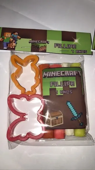 Kit Massinha Molde Minecraft