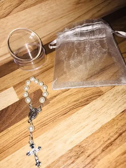 Mini Terço Primeira Comunhão Personalizado