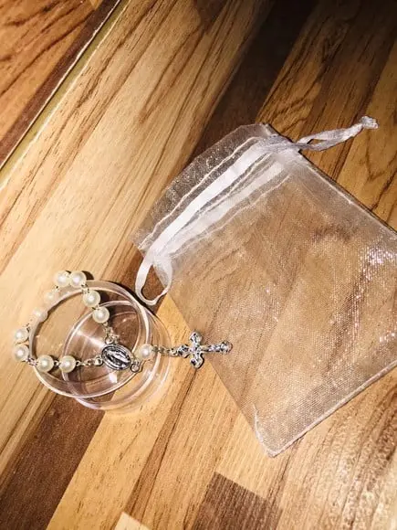 Mini Terço Primeira Comunhão Personalizado