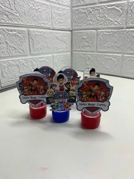 Mini Tubete Personalizado Patrulha Canina