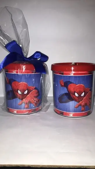 Porta Lápis em Acrílico Personalizado Homem Aranha