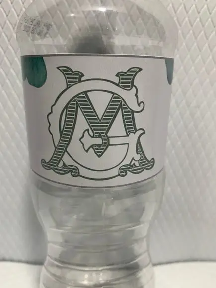 Rotulo Adesivo para Água Personalizado Casamento