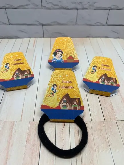 Tag com Xuxinha Personalizado Branca de Neve