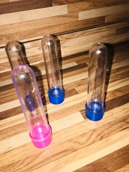 Tubetes acrílico Personalizado chuva de amor