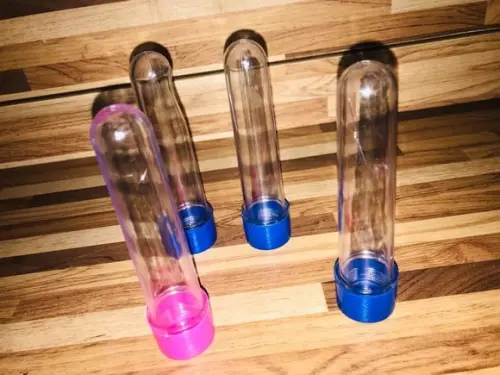 Tubetes acrílico Personalizado chuva de amor