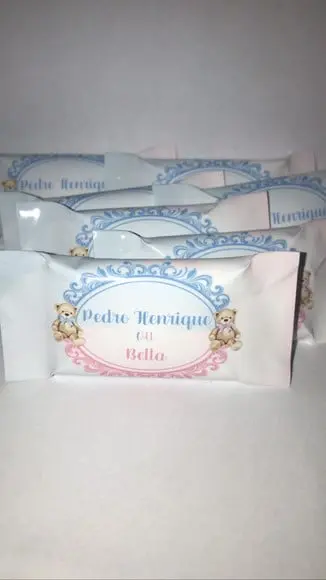 Balinha Personalizada Chá Revelação